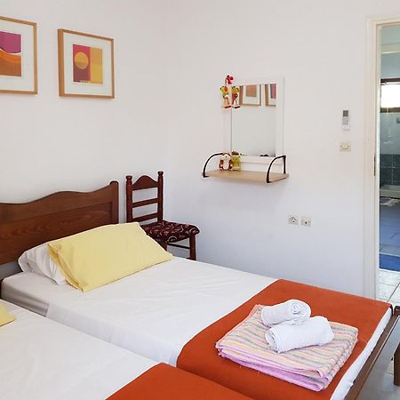Villa Sunset With Stunning Sea View, Kids Area And Hammocks On Roof Terrace Αγία Τριάδα Εξωτερικό φωτογραφία