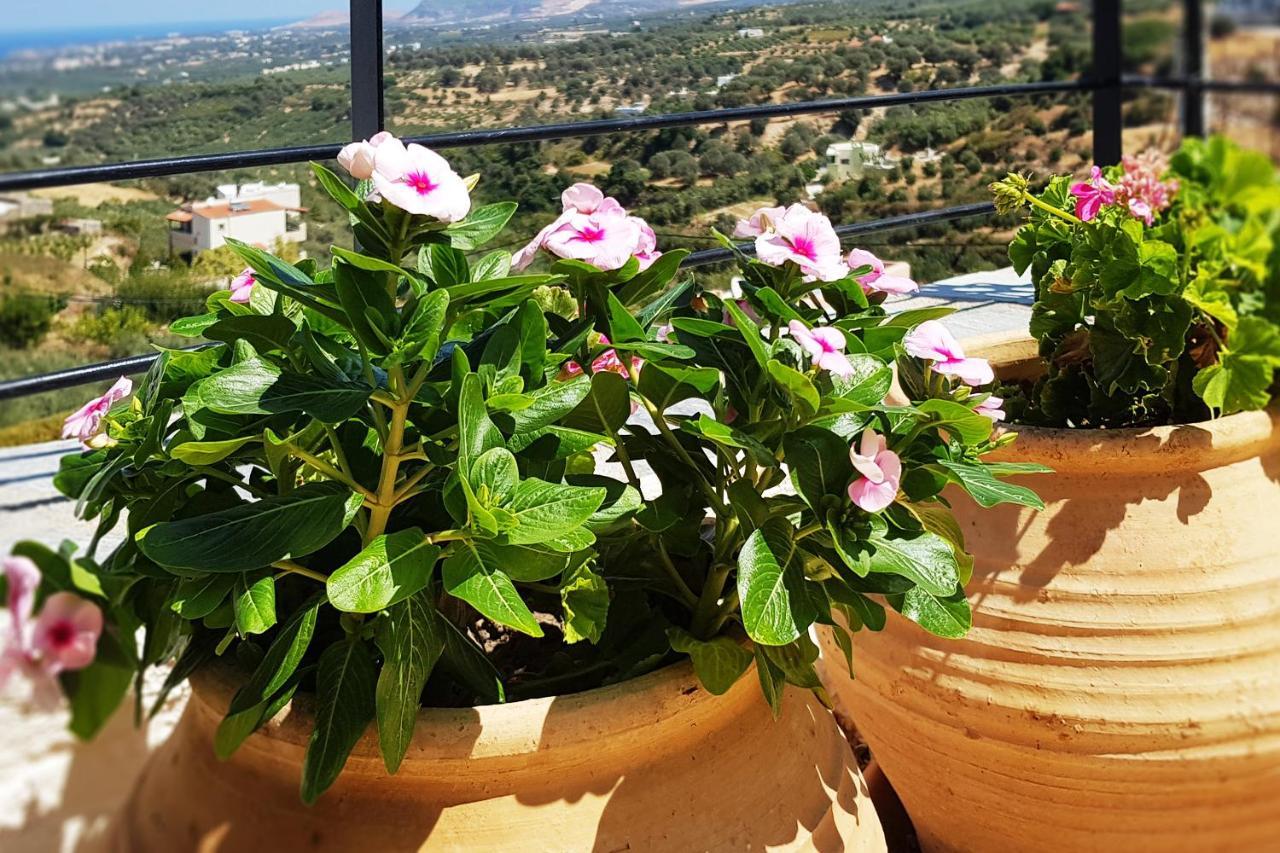 Villa Sunset With Stunning Sea View, Kids Area And Hammocks On Roof Terrace Αγία Τριάδα Εξωτερικό φωτογραφία