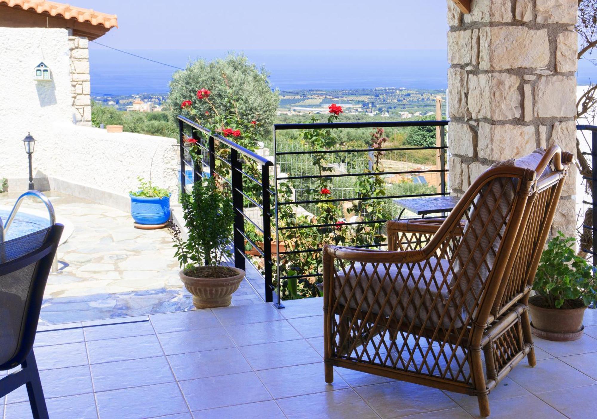 Villa Sunset With Stunning Sea View, Kids Area And Hammocks On Roof Terrace Αγία Τριάδα Εξωτερικό φωτογραφία